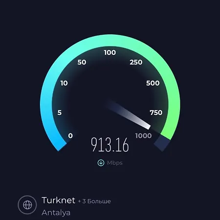 Digital Nomad Friendly Super Fast Internet Apartament Alanya